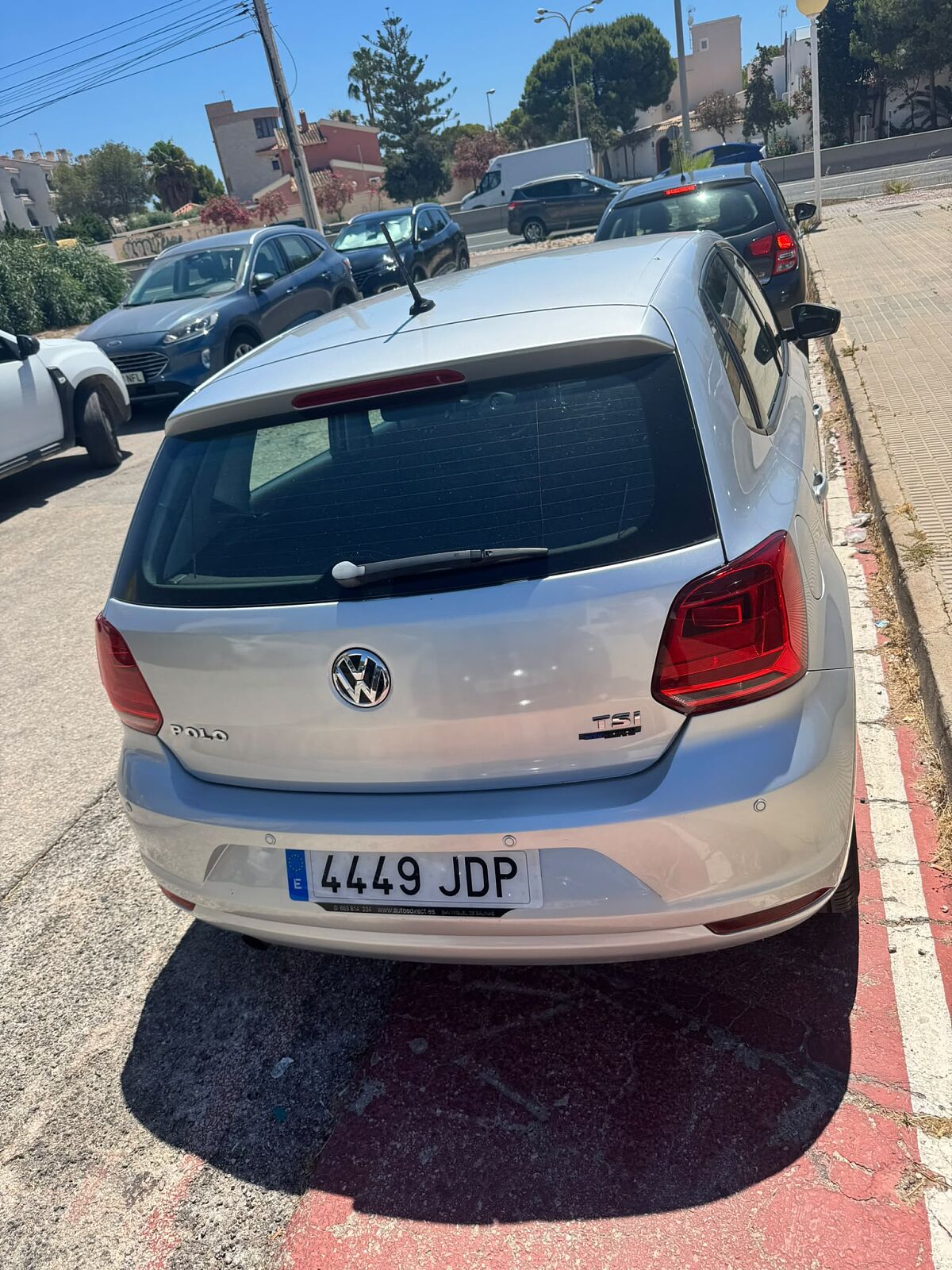 COMING SOON VOLKSWAGEN POLO ADVANCE 1.2 TSI AUTO SPANISH LHD IN SPAIN 72000 MILES SUPER 2015